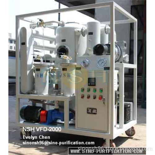 Vacuum 2 stages Transformer Oil Treatment plant, oil Filtration, oil Purifier